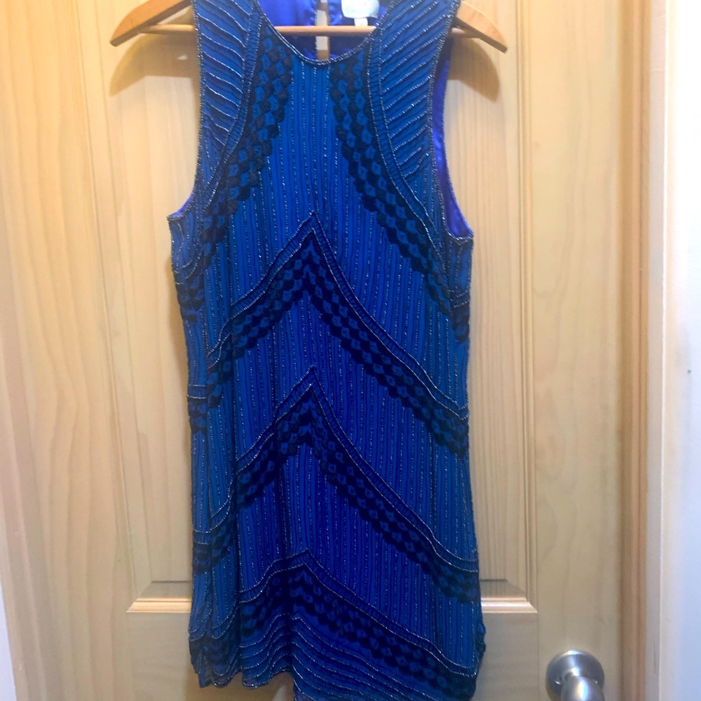 Vintage Flapper 20s Beaded Dress